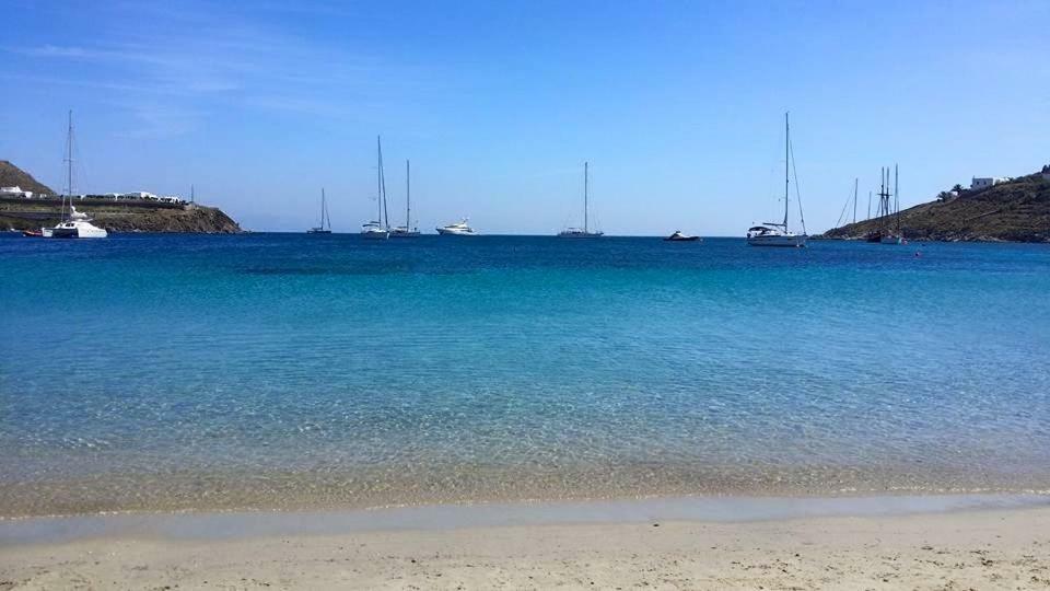 Magical Ornos! Beach House!Beach 1' Walk-Mykonos Town 2Km Exterior foto
