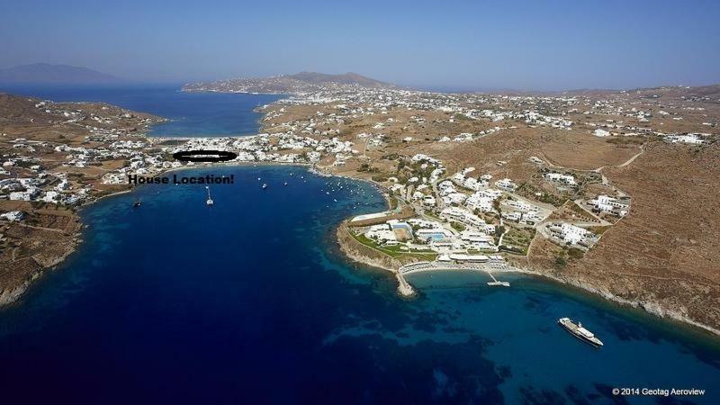 Magical Ornos! Beach House!Beach 1' Walk-Mykonos Town 2Km Exterior foto